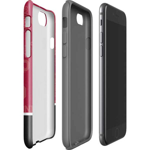 University of Oklahoma Split Jersey iPhone SE (2nd & 3rd Gen) Pro Case