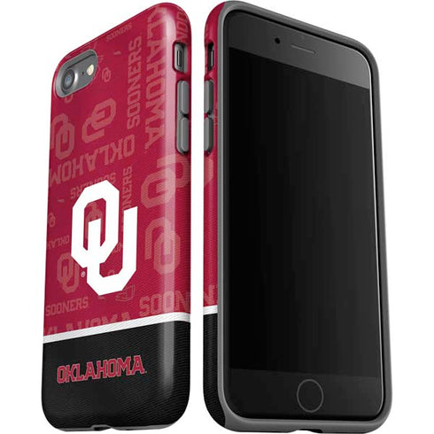 University of Oklahoma Split Jersey iPhone SE (2nd & 3rd Gen) Pro Case