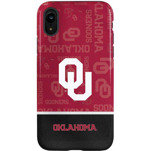 University of Oklahoma Split Jersey iPhone XR Pro Case
