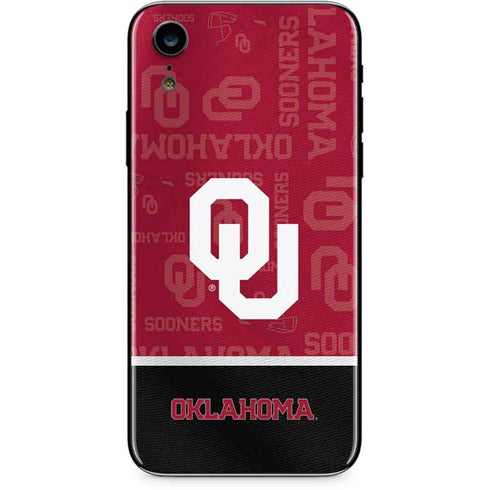 University of Oklahoma Split Jersey iPhone XR Skin