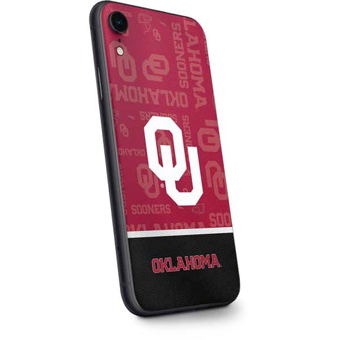 University of Oklahoma Split Jersey iPhone XR Skin
