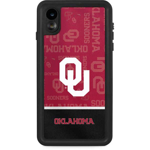 University of Oklahoma Split Jersey iPhone XR Waterproof Case
