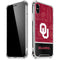University of Oklahoma Split Jersey iPhone XS Max Clear Case