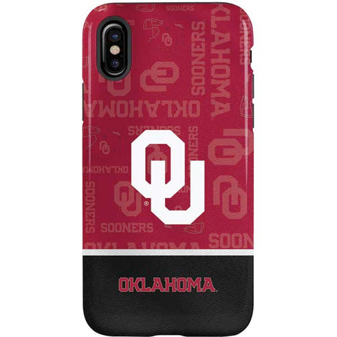 University of Oklahoma Split Jersey iPhone XS Pro Case