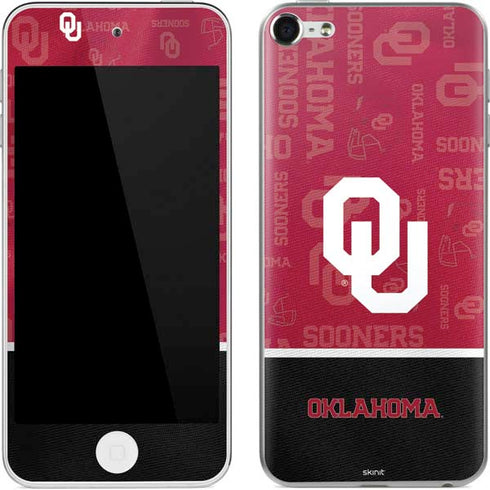 University of Oklahoma Split Jersey Apple iPod Skin