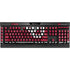 University of Oklahoma Split Jersey K95 RGB PLATINUM Mechanical Gaming Keyboard Skin