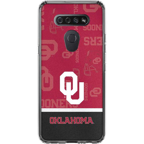 University of Oklahoma Split Jersey LG K51/Q51 Clear Case