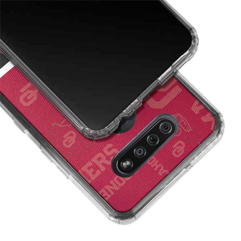 University of Oklahoma Split Jersey LG K51/Q51 Clear Case