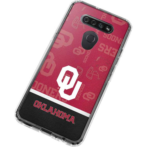 University of Oklahoma Split Jersey LG K51/Q51 Clear Case