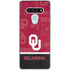 University of Oklahoma Split Jersey LG Stylo 6 Clear Case