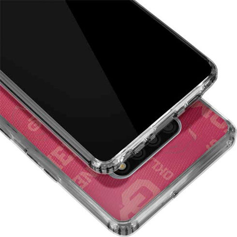 University of Oklahoma Split Jersey LG Stylo 6 Clear Case