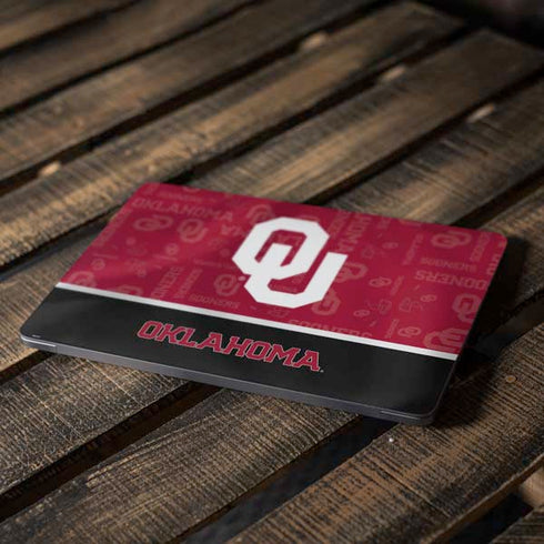University of Oklahoma Split Jersey Apple MacBook Air Skin