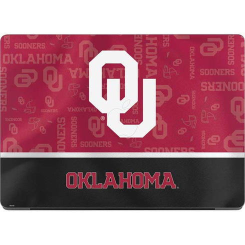 University of Oklahoma Split Jersey MacBook Pro 14in (2021-24) Skin