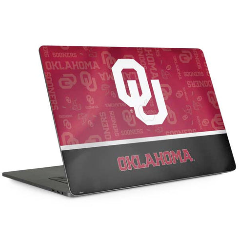 University of Oklahoma Split Jersey MacBook Skins