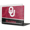 University of Oklahoma Split Jersey MacBook Pro 16in (2021-25) Case plus Skin