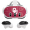 University of Oklahoma Split Jersey Meta Quest 3 Skin
