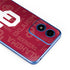 University of Oklahoma Split Jersey Moto G Play 4G (2024) Skin