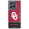 University of Oklahoma Split Jersey Moto G Power 5G (2025) Clear Case