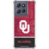 University of Oklahoma Split Jersey Moto G Power 5G (2025) Clear Case