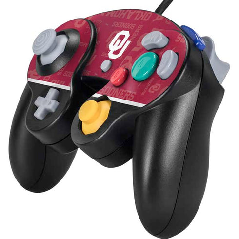 University of Oklahoma Split Jersey Nintendo GameCube Controller Skin