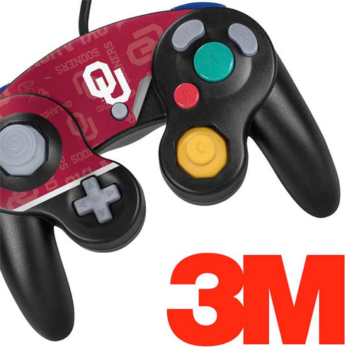 University of Oklahoma Split Jersey Nintendo GameCube Controller Skin