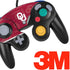 University of Oklahoma Split Jersey Nintendo GameCube Controller Skin