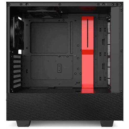 University of Oklahoma Split Jersey NZXT H510 Compact ATX Mid-Tower Case Skin