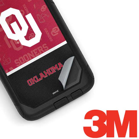 University of Oklahoma Split Jersey Otterbox Commuter Galaxy Skin