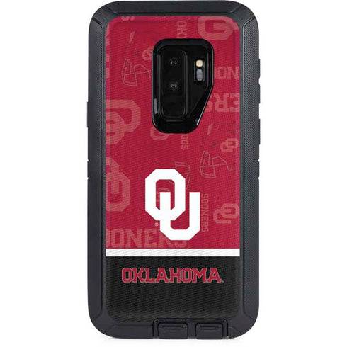 University of Oklahoma Split Jersey Otterbox Defender Galaxy Skin