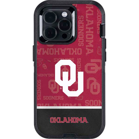 University of Oklahoma Split Jersey Otterbox Defender iPhone Skin
