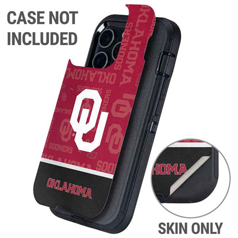 University of Oklahoma Split Jersey Otterbox Defender iPhone Skin