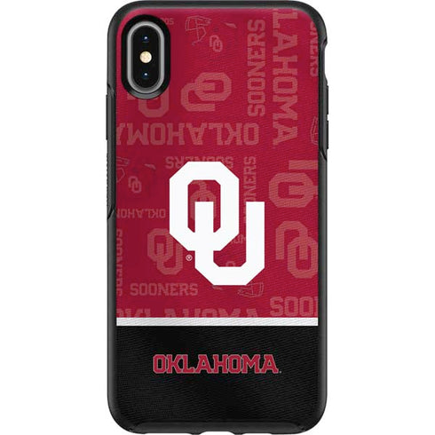 University of Oklahoma Split Jersey Otterbox Symmetry iPhone Skin