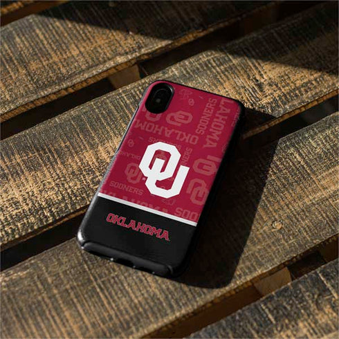University of Oklahoma Split Jersey Otterbox Symmetry iPhone Skin