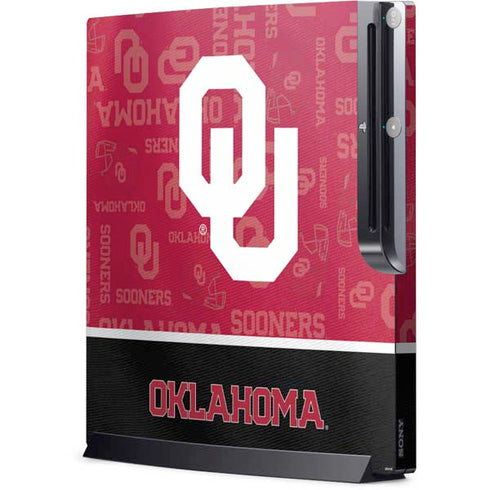 University of Oklahoma Split Jersey Playstation 3 & PS3 Slim Skin