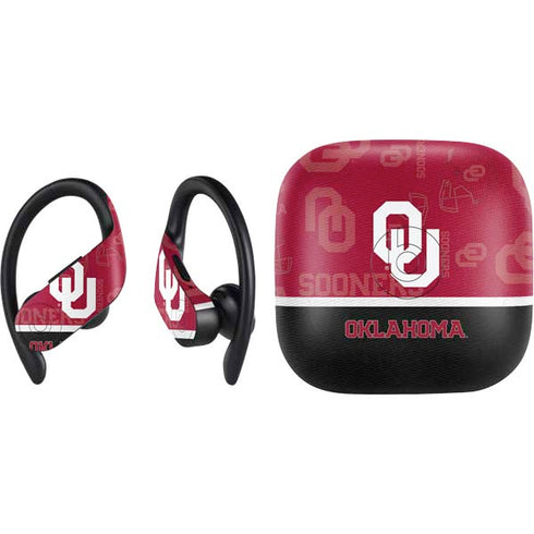 University of Oklahoma Split Jersey PowerBeats Pro Skin