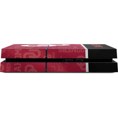 University of Oklahoma Split Jersey PS4 Console Skin