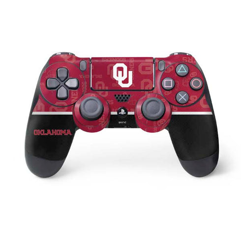 University of Oklahoma Split Jersey PS4 Controller Skin
