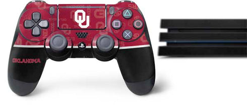 University of Oklahoma Split Jersey PS4 Pro Bundle Skin