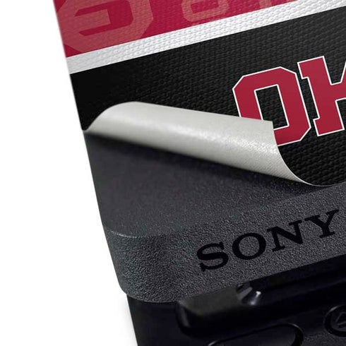 University of Oklahoma Split Jersey PS4 Pro Bundle Skin