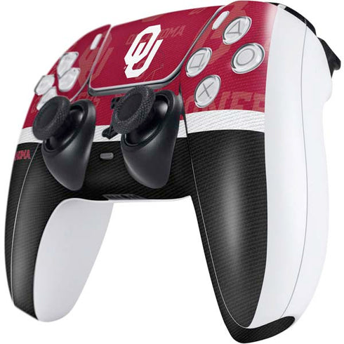 University of Oklahoma Split Jersey PS5 Controller Skin