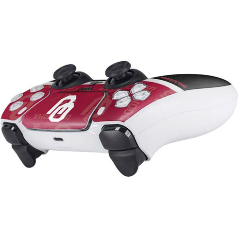 University of Oklahoma Split Jersey PS5 Controller Skin