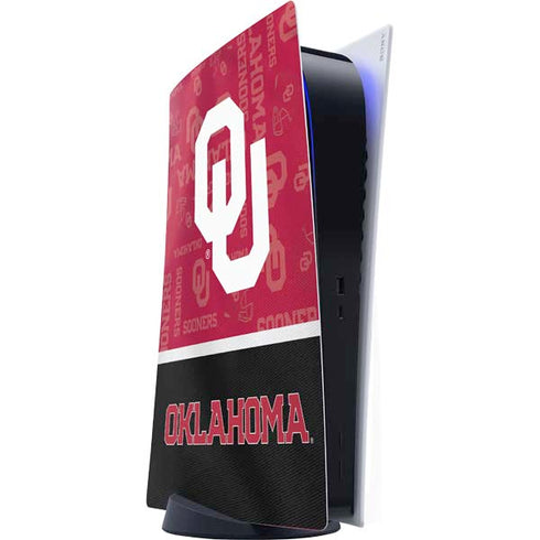University of Oklahoma Split Jersey PlayStation PS5 Skins