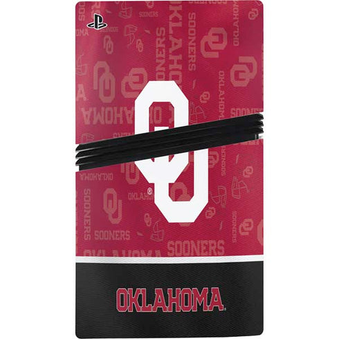 University of Oklahoma Split Jersey PS5 Pro Disk Bundle Skin