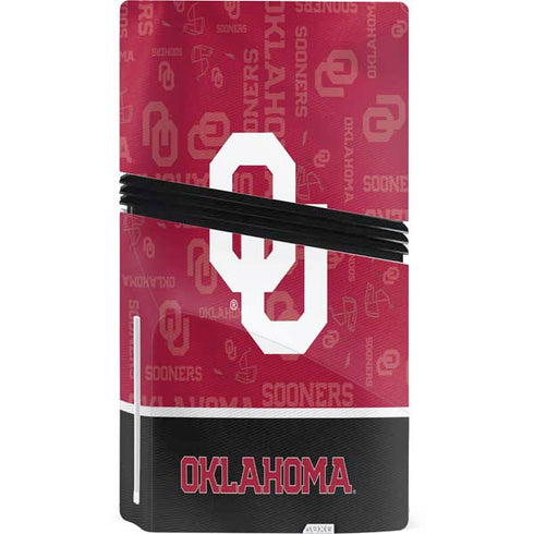 University of Oklahoma Split Jersey PS5 Pro Disk Bundle Skin