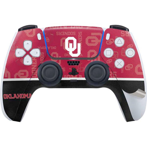 University of Oklahoma Split Jersey PS5 Pro Disk Bundle Skin