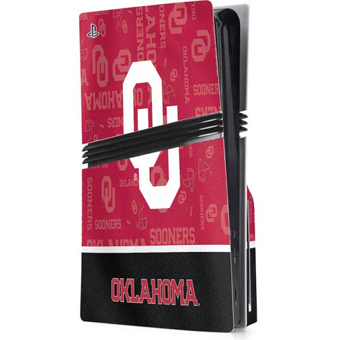 University of Oklahoma Split Jersey PlayStation PS5 Skins