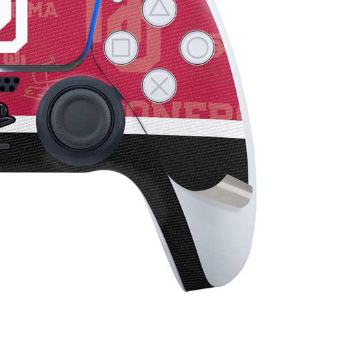 University of Oklahoma Split Jersey PS5 Slim Disk Bundle Skin