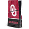 University of Oklahoma Split Jersey PS5 Slim Disk Console Skin