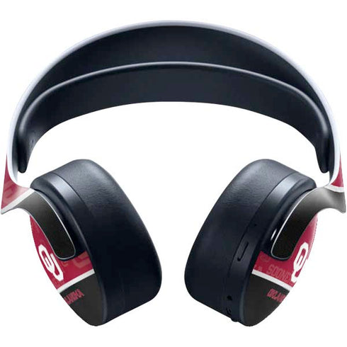 University of Oklahoma Split Jersey PULSE 3D Wireless Headset for PS5 Skin