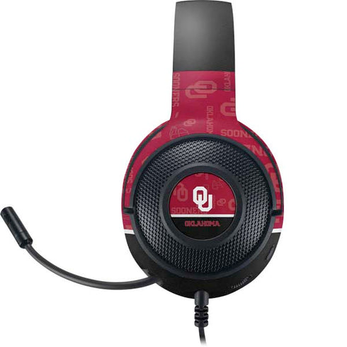 University of Oklahoma Split Jersey Razer Kraken X Skin